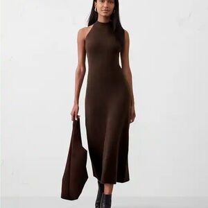 NWT Banana Republic Soft Knit Maxi - Choclate